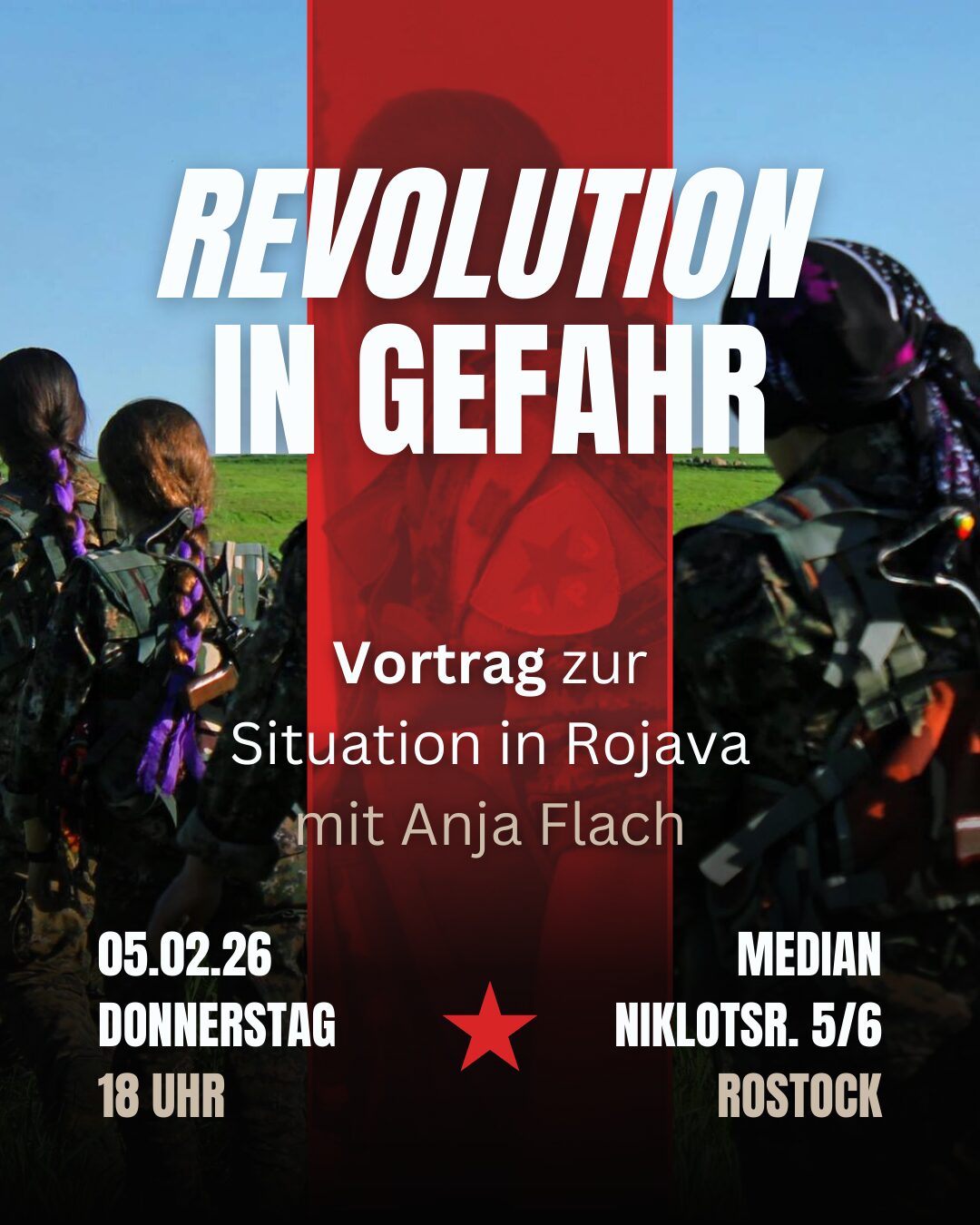 Revolution in Gefahr – Vortrag zur Situation in Rojava