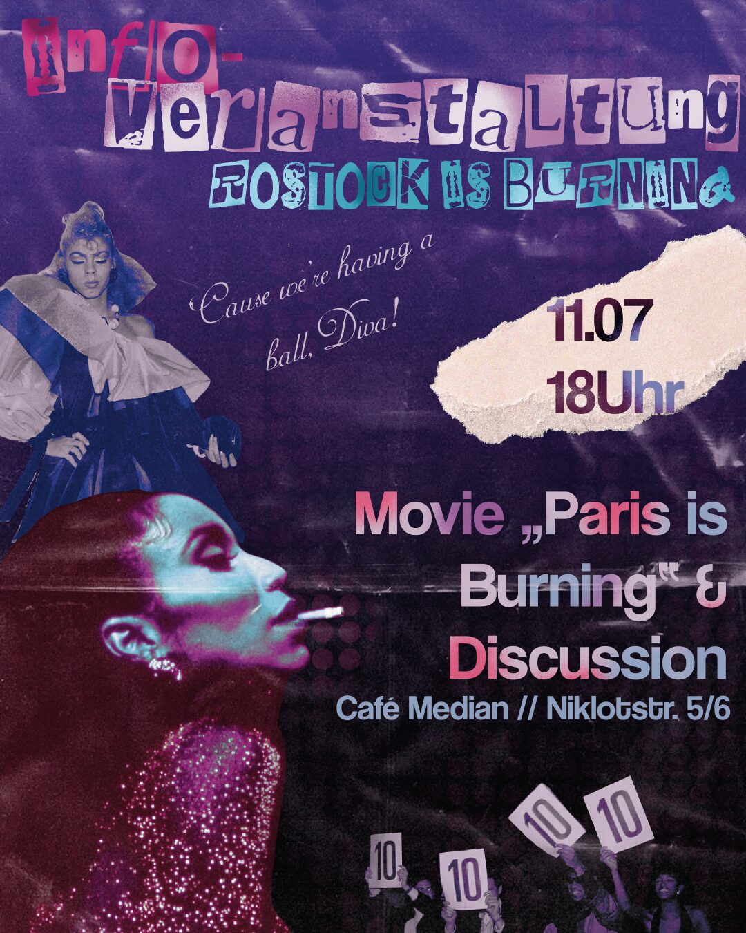 Rostock is burning – Movie & Discussion „Paris is Burning“
